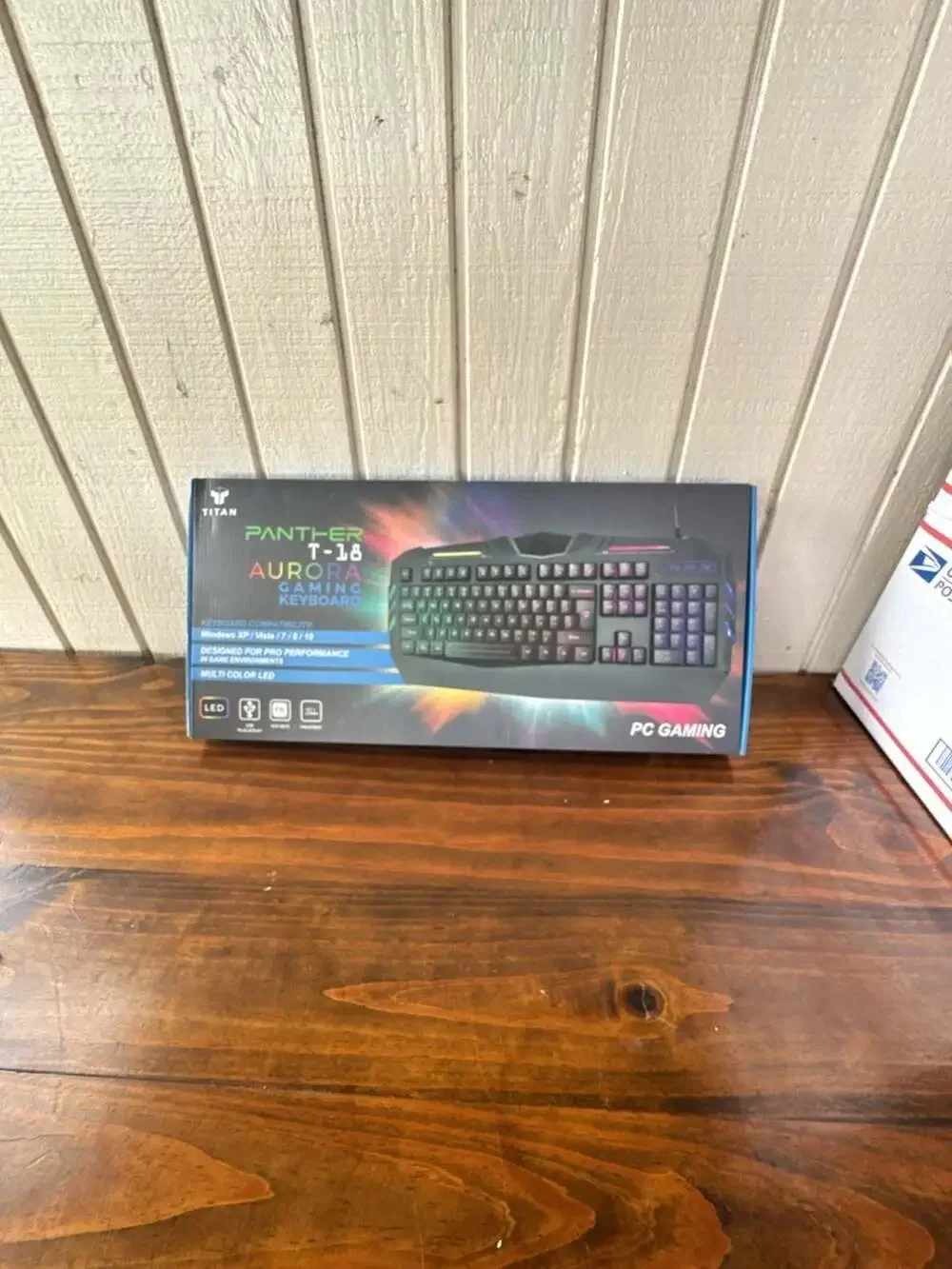 Titan Panther T-18 Aurora Gaming Keyboard Multi Color LED